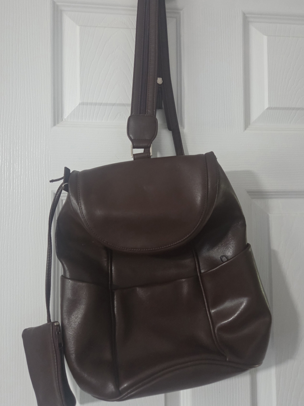 Brown - Genuine Leather - Mini Backpack